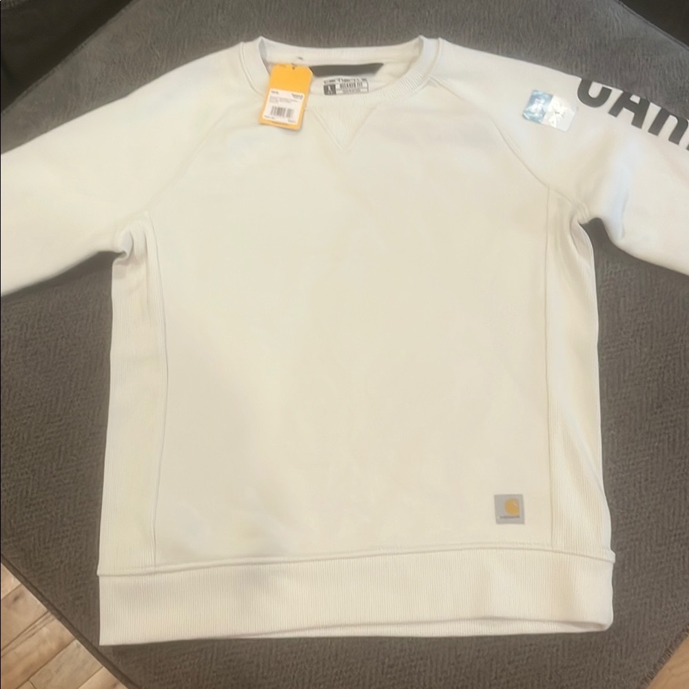 Carhartt Women's Off-White Crewneck